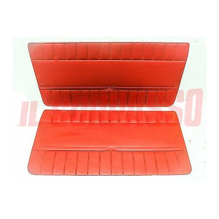 PANNELLI PORTA ANTERIORI FIAT 127 1 SERIE ROSSI ORIGINALI