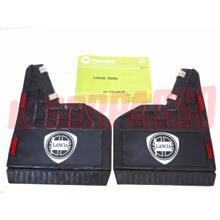 PARASPRUZZI PARAFANGHI POSTERIORI STEMMA LANCIA DELTA + INTEGRALE EVO ORIGINALI