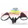 SPECCHI SPECCHIETTI DESTRO + SINISTRO FIAT 127 SPORT 70 HP ORIGINALI VITALONI