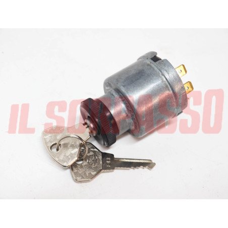 COMMUTATORE BLOCCHETTO ACCENSIONE FIAT 124 600 850 ORIGINALE SIPEA 7 CONTATTI