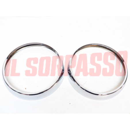 CORNICI CERCHI FARO GRUPPI OTTICI FANALI LANCIA APPIA 3 SERIE ORIGINALI CARELLO