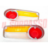 PLASTICHE FANALI FARI POSTERIORI LANCIA FULVIA COUPE HF ORIGINALI CARELLO