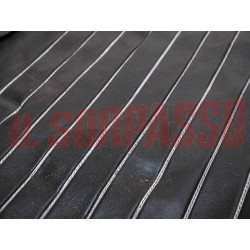 FODERE COPRI SEDILI FIAT UNO MK1 CON POGGIATESTA IN PELLE NERA ORIGINALI REKORD