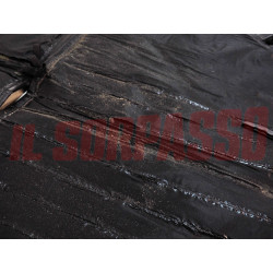 FODERE COPRI SEDILI FIAT UNO MK1 CON POGGIATESTA IN PELLE NERA ORIGINALI REKORD