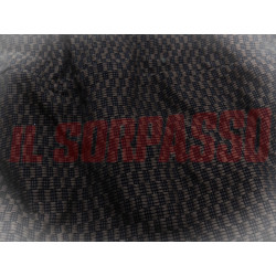 FODERE COPRI SEDILI ANTERIORI + POSTERIORI FIAT 127 3 PORTE IN TESSUTO MARRONE