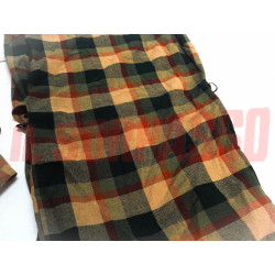 FODERE COPRI SEDILI ANTERIORI POSTERIORI FIAT 127 4 PORTE SCOZZESE VERDE MARRONE