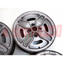 CERCHI RUOTA 4,5 x 13 CROMODORA AUTOBIANCHI A112 ABARTH 58HP 70HP ORIGINALI CD57