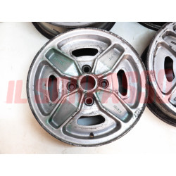CERCHI RUOTA 4,5 x 13 CROMODORA AUTOBIANCHI A112 ABARTH 58HP 70HP ORIGINALI CD57