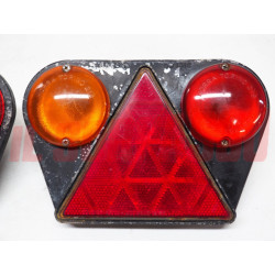 FANALI FARI POSTERIORI RIMORCHI AUTOCARRI EPOCA FIAT OM ANNI 50 60 MORRA