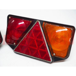 FANALI FARI POSTERIORI RIMORCHI AUTOCARRI EPOCA FIAT OM ANNI 70 80 CATALUX NOS