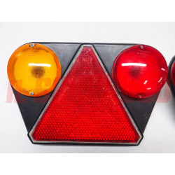FANALI FARI POSTERIORI RIMORCHI AUTOCARRI FIAT OM ANNI 70 80 LEART SENZA TARGA