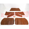 FODERE COPRI PANNELLI PORTA POSTERIORI CAPPELLIERA FIAT 600 D E MARRONI NOS