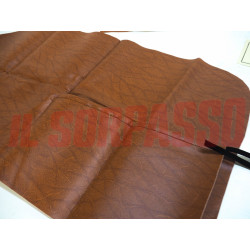 FODERE COPRI PANNELLI PORTA POSTERIORI CAPPELLIERA FIAT 600 D E MARRONI NOS