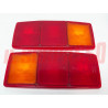 PLASTICHE FANALI POSTERIORI DESTRO SINISTRO AUTOCARRI IVECO 190 MERCEDES MAGIRUS