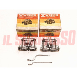 CARBURATORI WEBER 36 IDF 52 2L / 53 2M ALFA ROMEO 33 QUADRIFOGLIO ORIGINALI NOS