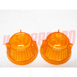 PLASTICHE FANALINI ANTERIORI ARANCIO ALFA ROMEO RENAULT 4 1 SERIE ARIC