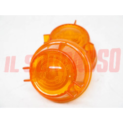 PLASTICHE FANALINI ANTERIORI ARANCIO ALFA ROMEO RENAULT 4 1 SERIE ARIC