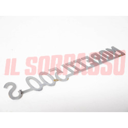 SCRITTA SIGLA POSTERIORE CARROZZERIA FIAT 500 S MORETTI ORIGINALE
