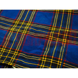 FODERE COPRI SEDILI ANTERIORI POSTERIORI LANCIA FLAVIA BERLINA SCOZZESE BLU NOS