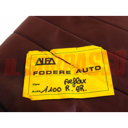 FODERE COPRI SEDILI ANTERIORI POSTERIORI FIAT 1100 R ORIGINALI PELLE MARRONE