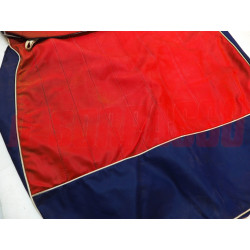 FODERE COPRI SEDILI ANTERIORI POSTERIORI FIAT 1100 103 H D SPEC. PELLE ROSSE BLU