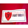 FODERE COPRI PANNELLI PORTA LATERALI POSTERIORI CAPPELLIERA FIAT 500 F ROSSI NOS
