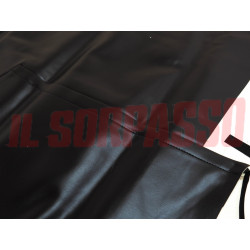 FODERE COPRI PANNELLI PORTA + LATERALI POSTERIORI FIAT NUOVA 500 D NERE NOS