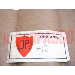 FODERE COPRI PANNELLI PORTA ANTERIORI FIAT 1100 R ORIGINALI MARRONI NOS