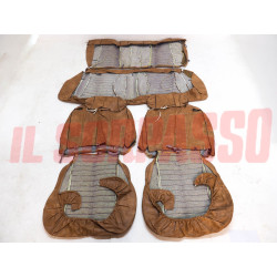 FODERE COPRI SEDILI ANTERIORI + POSTERIORI ALFA ROMEO GT 2000 C/ POGGIATESTA NOS