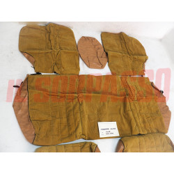 FODERE COPRI SEDILI ANTERIORI POSTERIORI ALFA ROMEO 1750 BERLINA VELLUTO MARRONI
