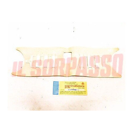 MASCHERINA COPRI RADIATORE MP GRIGLIA FIAT 124 SPECIAL BIANCA ACCESSORIO