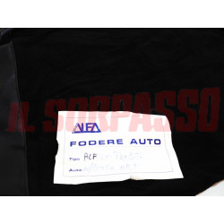 FODERE COPRI SEDILI ANTERIORI POSTERIORI ALFA ROMEO GIULIA NUOVA SUPER VELLUTO