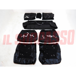 FODERE COPRI SEDILI ANTERIORI POSTERIORI ALFA ROMEO GIULIA NUOVA SUPER VELLUTO