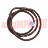 GUARNIZIONE VETRO LUNOTTO PORTELLONE POSTERIORE FIAT 128 3 PORTE 3P CON INSERTO
