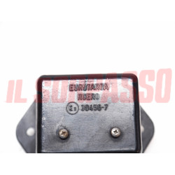 FANALINO TARGA IN ALLUMINIO EUROTARGA ROERO AUTOCARRI RIMORCHI TRATTORI ANNI 60