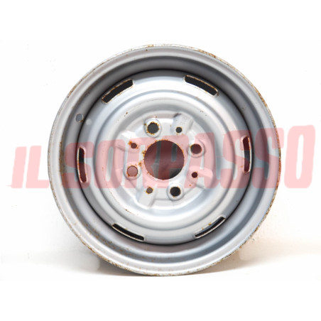CERCHIO RUOTA FIAT 126 PERSONAL 4x12 ORIGINALE NOS