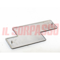 SCRITTA SIGLA PORTELLONE POSTERIORE FIAT 900 T ORIGINALE IN ALLUMINIO