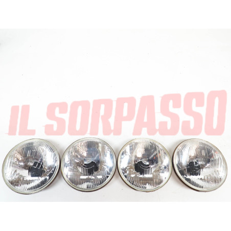 GRUPPI OTTICI FANALI FARI LANCIA FLAMINIA GT CONVERTIBILE ORIGINALI CARELLO NOS