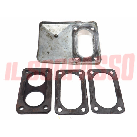 CARTER RIPARO CARBURATORE DOPPIO CORPO + GUARNIZIONI FIAT 1100 103 H ORIGINALE