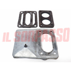 CARTER RIPARO CARBURATORE DOPPIO CORPO + GUARNIZIONI FIAT 1100 103 H ORIGINALE