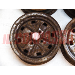 CERCHI RUOTA 5 X 13 ATTACCO FIAT 850 124 125 127 128 A112 ABARTH CONSUD NOS