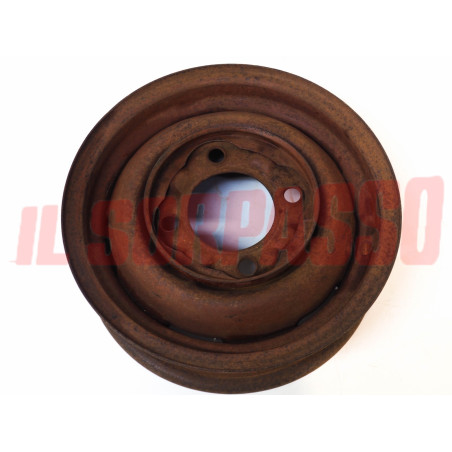 CERCHIO RUOTA CERCHIONE FIAT 1400 1900 BERLINA CABRIO 4.5x14 ORIGINALE FERGAT