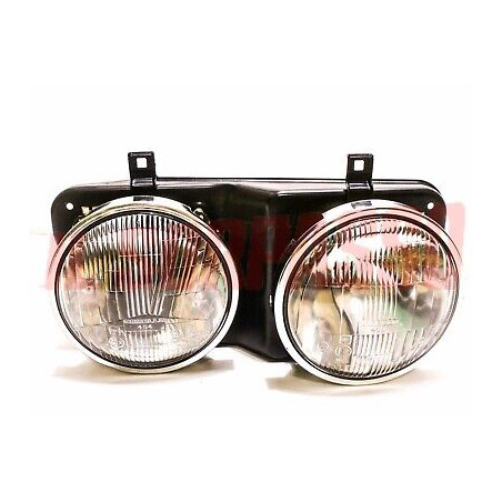 GRUPPI OTTICI FANALI + SEDE FARO DESTRA FIAT 132 GLS 1600 2000 DAL 1977 CARELLO