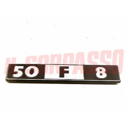 SCRITTA IVECO 50 F 8 AUTOCARRO ORIGINALE