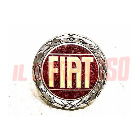 FREGIO STEMMA MASCHERINA FIAT 127 SPORT 131 128 RITMO CABRIO ABARTH METALLO 