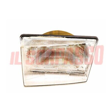 GRUPPO OTTICO SINISTRO FANALE FARO CARELLO H4  FIAT UNO + TURBO ORIGINALE