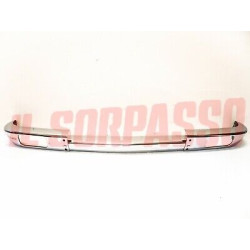 PARAURTI ANTERIORE CENTRALE + CANTONALI FIAT 124 SPORT COUPE CC ORIGINALE