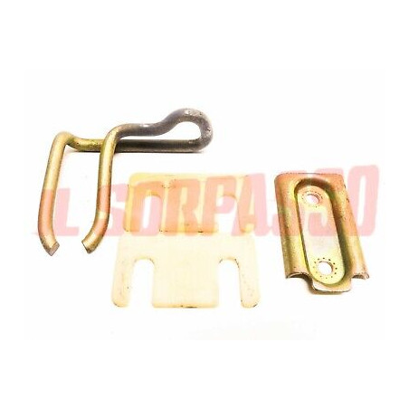 SCONTRO GANCIO COFANO POSTERIORE BAULE ALFA ROMEO ALFA 75 TURBO TS ORIGINALE