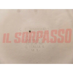 VETRO SCENDENTE + GUIDA PORTA POSTERIORE SINISTRA LANCIA FULVIA BERLINA ORIGINAL