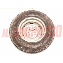 CERCHI RUOTA  + GOMMA FIAT 900 T PULMINO ORIGINALE 4X12